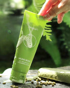 Sheromom's Korean Beplain Mung Bean PH-Balanced Cleansing Foam,Pore Care Serum Gentle Cleansing Oil and Face Clay Mask Facial Skincare Set
