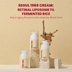 Sheromom's Korean Brand Skin Care Set Seoul 1988 Anti-aging Brightening Eye Cream Sunscreen Anti-wrinkle Essence Rice Cream Essence Water