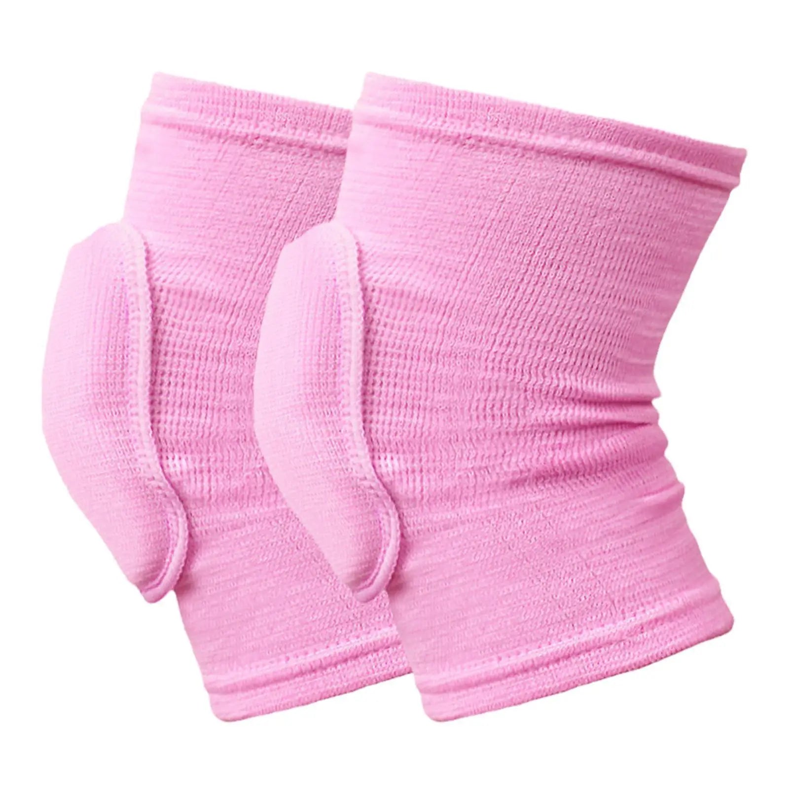 Sheromom's 2pcs Sports Compression Knee Pads Elastic Knee Protector Thickened Sponge Knee Brace Support for Dancing Workout Training