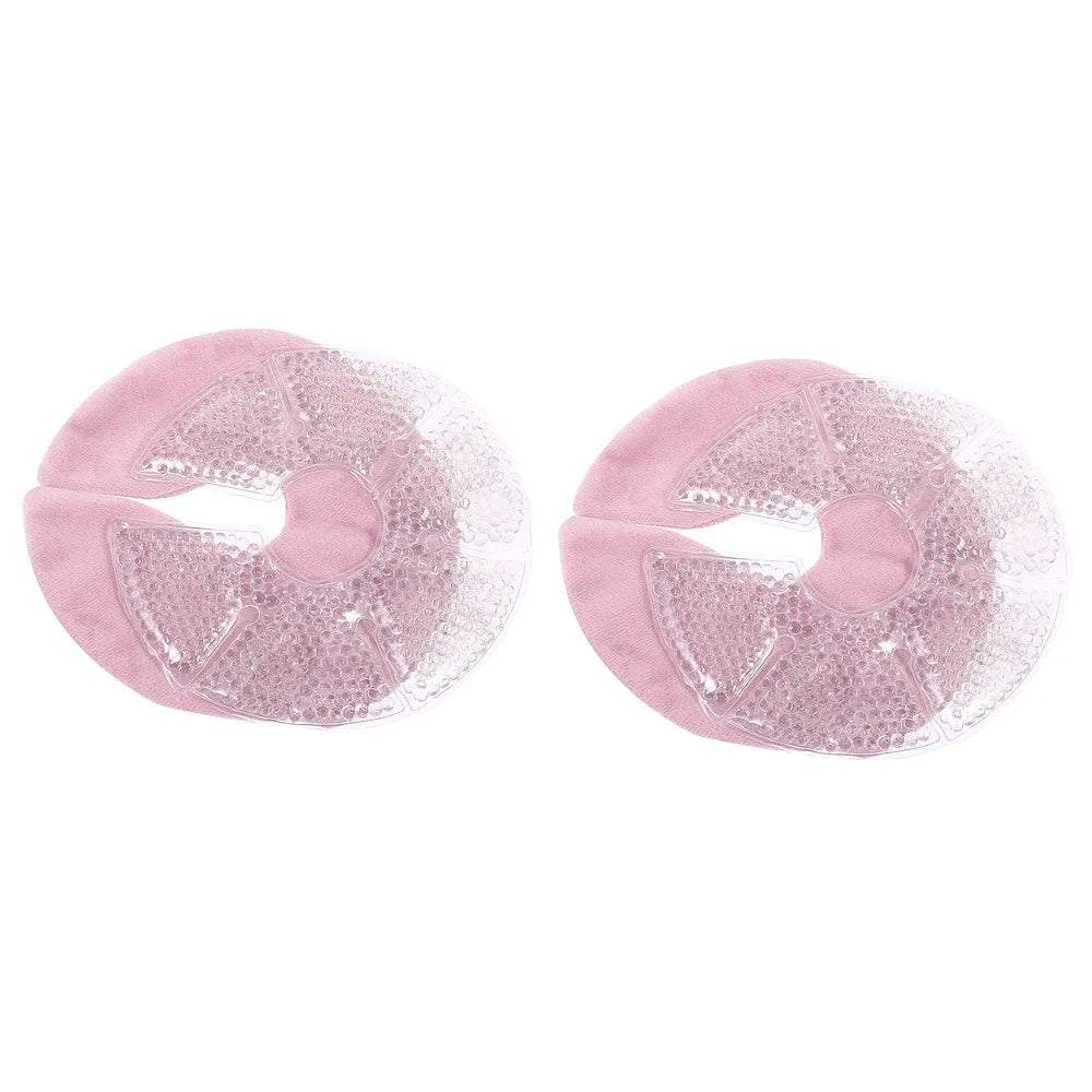 Sheromom's Breast Therapy Pads, Hot Cold Breastfeeding Gel Pads, Breastfeeding Essentials and Postpartum Recovery, Nursing Pain Relief