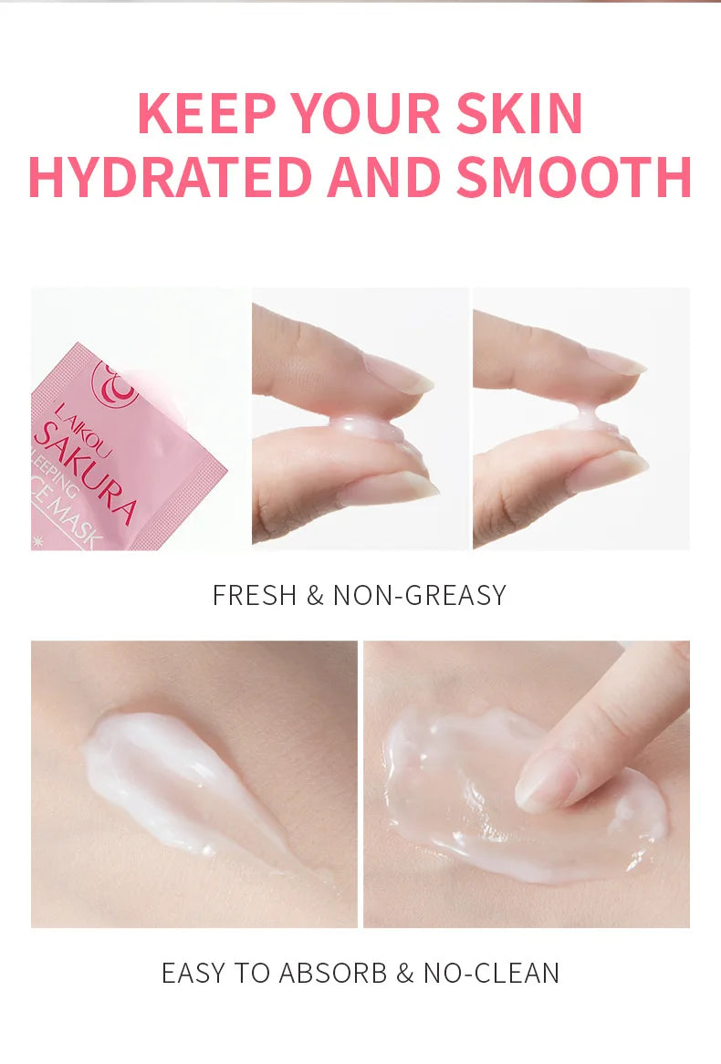 Sheromom's Sakura Facial Cleaner Korean Face Serum Exfoliating Peeling Gel Moisturize Toner Eye Cream Sunscreen Cosmetics Skin Care Set