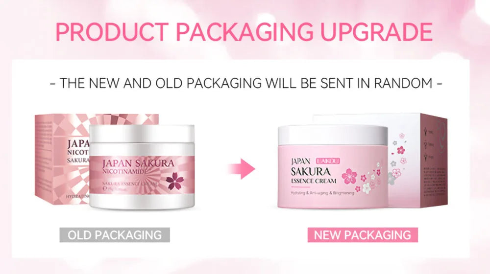 Sheromom's Sakura Facial Cleaner Korean Face Serum Exfoliating Peeling Gel Moisturize Toner Eye Cream Sunscreen Cosmetics Skin Care Set