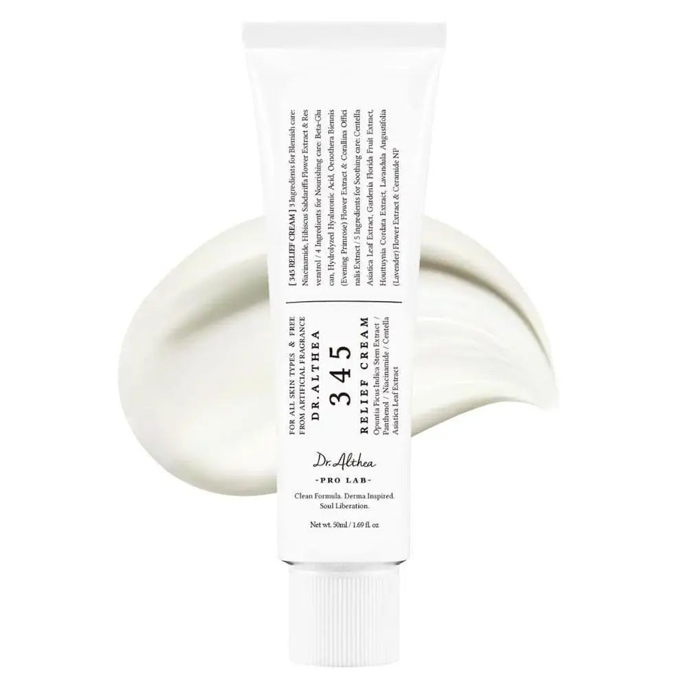 Sheromom's Korean 345 Antioxidant Cream 50ml - Moisturizing Intensive Barrier Repair Oil-control, Soothing for Acne Oily Sensitive Skin