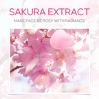Sheromom's Sakura Facial Cleaner Korean Face Serum Exfoliating Peeling Gel Moisturize Toner Eye Cream Sunscreen Cosmetics Skin Care Set