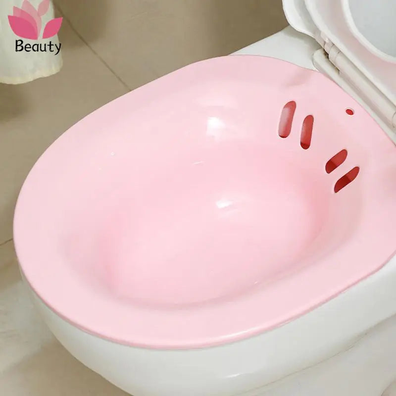 Sheromom's 1Pcs Toilet Seat Bidet Sitz Bathtub Postpartum Care Disabled Basin Perineal Soaking No Squatting