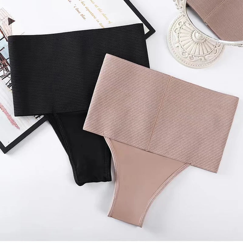 Sheromom's High Waist Postpartum Panties Women's Abdomen Hip Lift Brief Body Shaping Pants Breathable Slimming Underwear Belly Compression