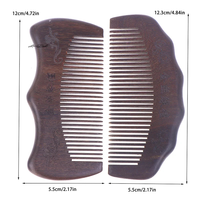 Sheromom's Natural Birth Wooden Comb - Sandalwood Pregnancy Labor Essential for First Time Moms Must-Have Birthing Gift Wooden Tool