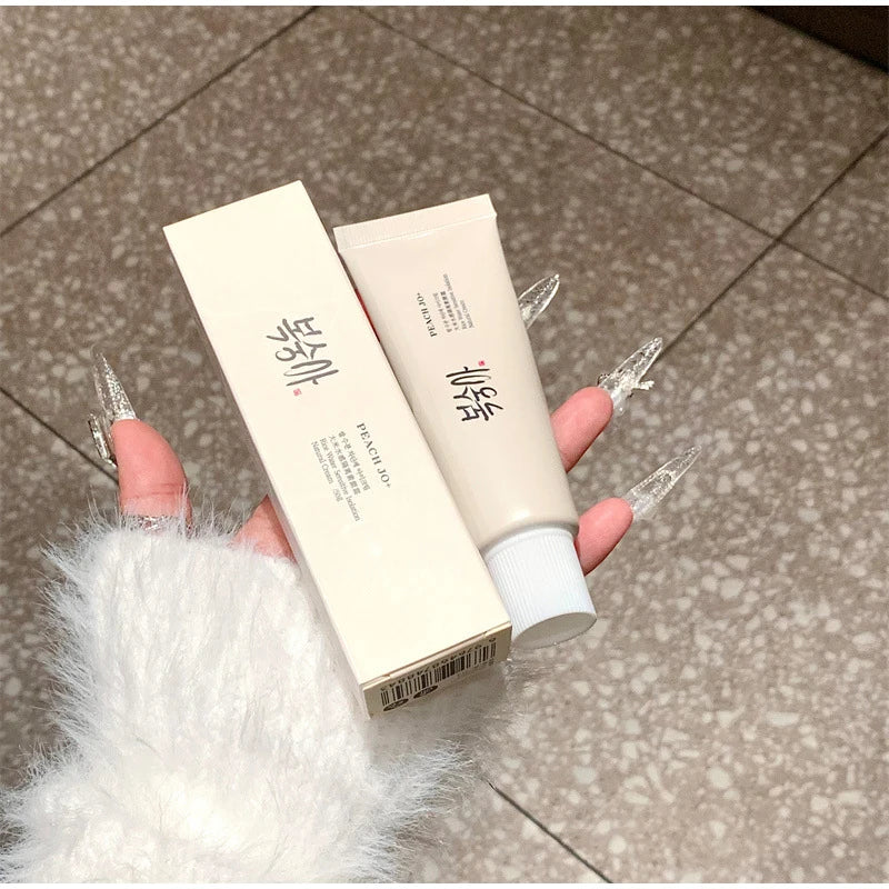 Sheromom's Korean Rice Extract Cream Spf50+ Hydrate Moisturizing Improve Dullness Even Out Brighten Skin Tone Last Light-feeling Concealer