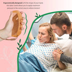 Sheromom's 3/2/1pcs Birth Comb & Massage Roller Ball Kit for Women Labor and Delivery Essentials, Wooden Labor Comb Pregnancy Must Haves
