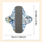 Sheromom's Baby show 3pcs Menstrual Postpartum Reusable Panty Liner Graphene Daily Pads Period Relief Women Care Reusable Sanitary Cloth Pad
