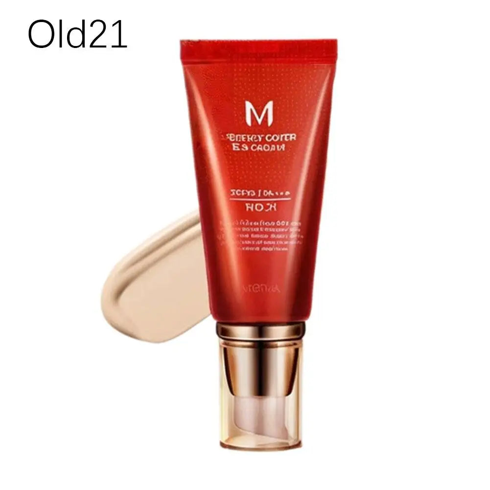 Sheromom's Original Korean Cosmetic BB Liquid Foundation Concealer Cream Facial Makeup Skin-Nourishing Waterproof Oil Control Long-lasting