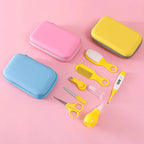 Sheromom's Baby Care Kit (8PCS) - Hospital-Grade Nail Clippers, Soft Brush, Safety Nasal Aspirator, Gentle Comb & | Newborn Essentials