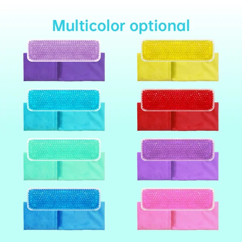 Sheromom's Reusable Postpartum Cooling Gel Bead Ice Pack, Ideal for Pregnancy & Delivery, Includes Washable Sleeve, Soothes Postpartum