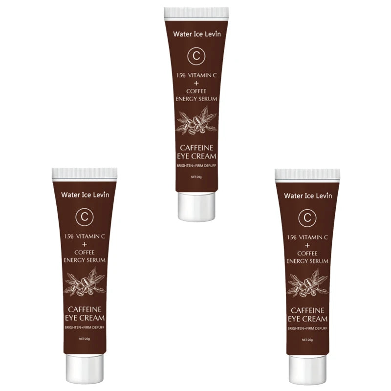 Sheromom's Caffeine Recovery eye Cream with 15% Vitamin C to Lighten dark circles and Tighten Skin Instant Eye Repair Essence Women's Eye Care