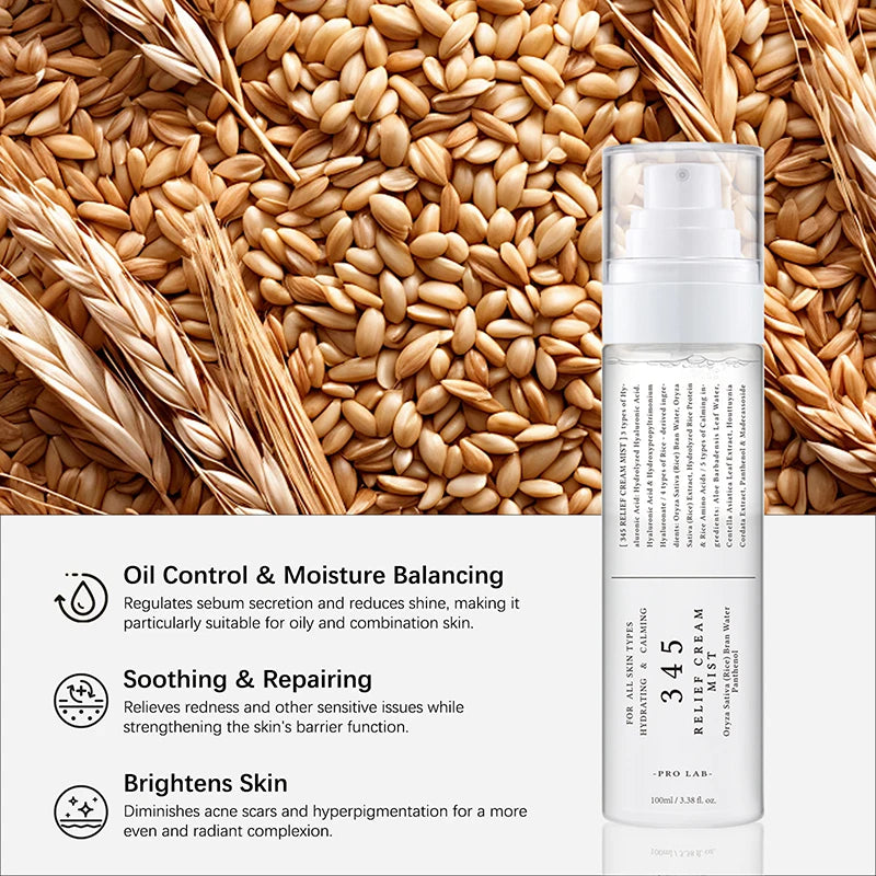 Sheromom's Brand 345 Face Cream Korean Skincare Skin-softening Moisturize FaceCream Gentle Repairing Suitable For Sensitive Skin Face Cream