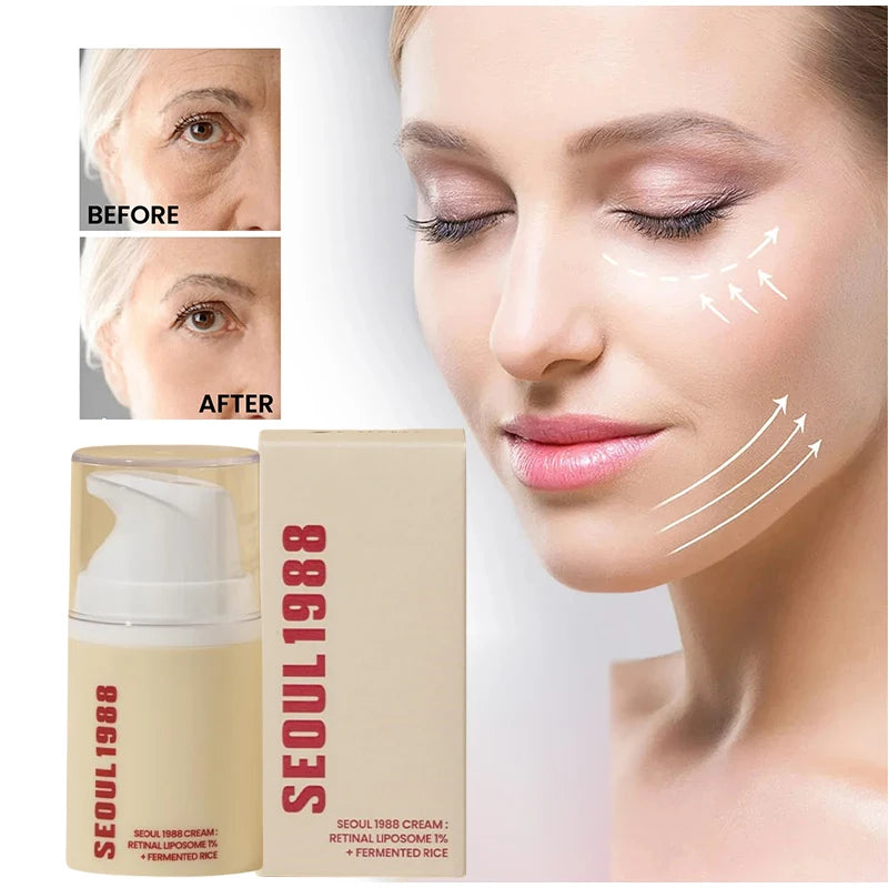 Sheromom's Korean Brand Skin Care Set Seoul 1988 Anti-aging Brightening Eye Cream Sunscreen Anti-wrinkle Essence Rice Cream Essence Water
