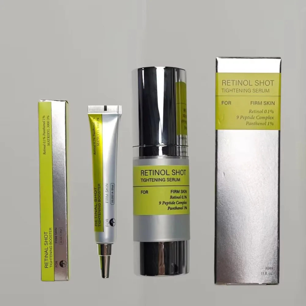 Sheromom's Korean Retinol Tightening Face Serum Firming Wrinkles Eye Cream Hydrating Remove Dark Circles Moisturizer Beauty Skin Care