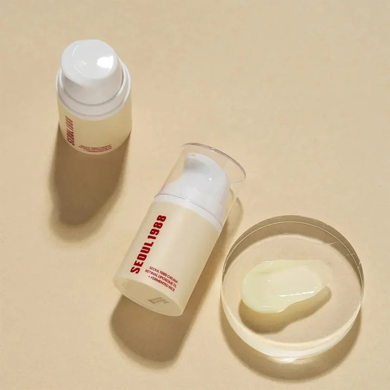 Sheromom's Korean Brand Skin Care Set Seoul 1988 Anti-aging Brightening Eye Cream Sunscreen Anti-wrinkle Essence Rice Cream Essence Water