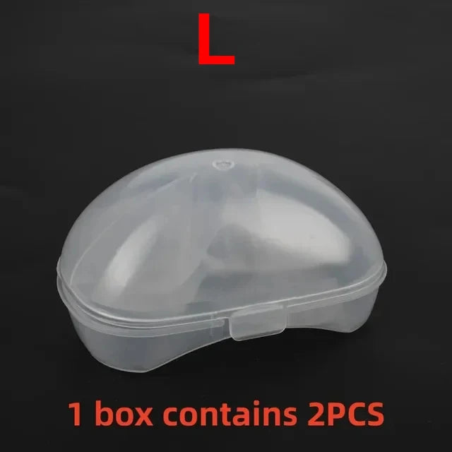 Sheromom's 2Pcs Silicone Breastfeeding Nipple Protectors Feeding Mother Nipple Shields Protection Cover Soft Milk Feeding Nursing Shield