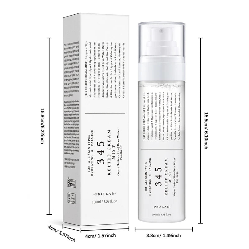 Sheromom's Brand 345 Face Cream Korean Skincare Skin-softening Moisturize FaceCream Gentle Repairing Suitable For Sensitive Skin Face Cream