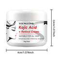 Sheromom's Kojic Acid+Retinol Cream,Anti-aging Cream Remove,Smooth wrinkles Face Cream For Moisturizer Whitening Brighten Skin Products