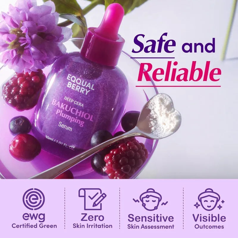 Sheromom's Korean Skin Care Vitamin Illuminating & Bakuchiol Face Serum Vitamin C Niacinamide Anti-Aging Serum Brightening Firm Skin 30ml