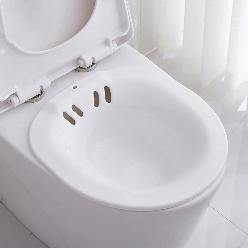 Sheromom's 1Pcs Toilet Seat Bidet Sitz Bathtub Postpartum Care Disabled Basin Perineal Soaking No Squatting