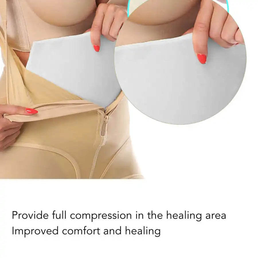Sheromom's 3PCS Lipo Foam Post Surgery Compression Board Extra Soft Abdominal Liposuction Recovery Waist Abdomen Belly Flattening Foam Pad