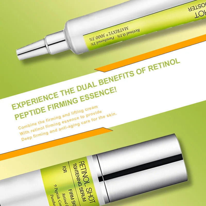 Sheromom's Korean Retinol Tightening Face Serum Firming Wrinkles Eye Cream Hydrating Remove Dark Circles Moisturizer Beauty Skin Care