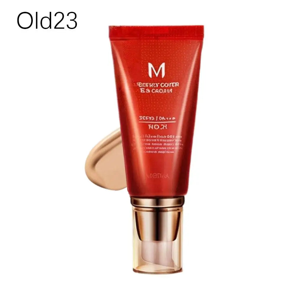 Sheromom's Original Korean Cosmetic BB Liquid Foundation Concealer Cream Facial Makeup Skin-Nourishing Waterproof Oil Control Long-lasting