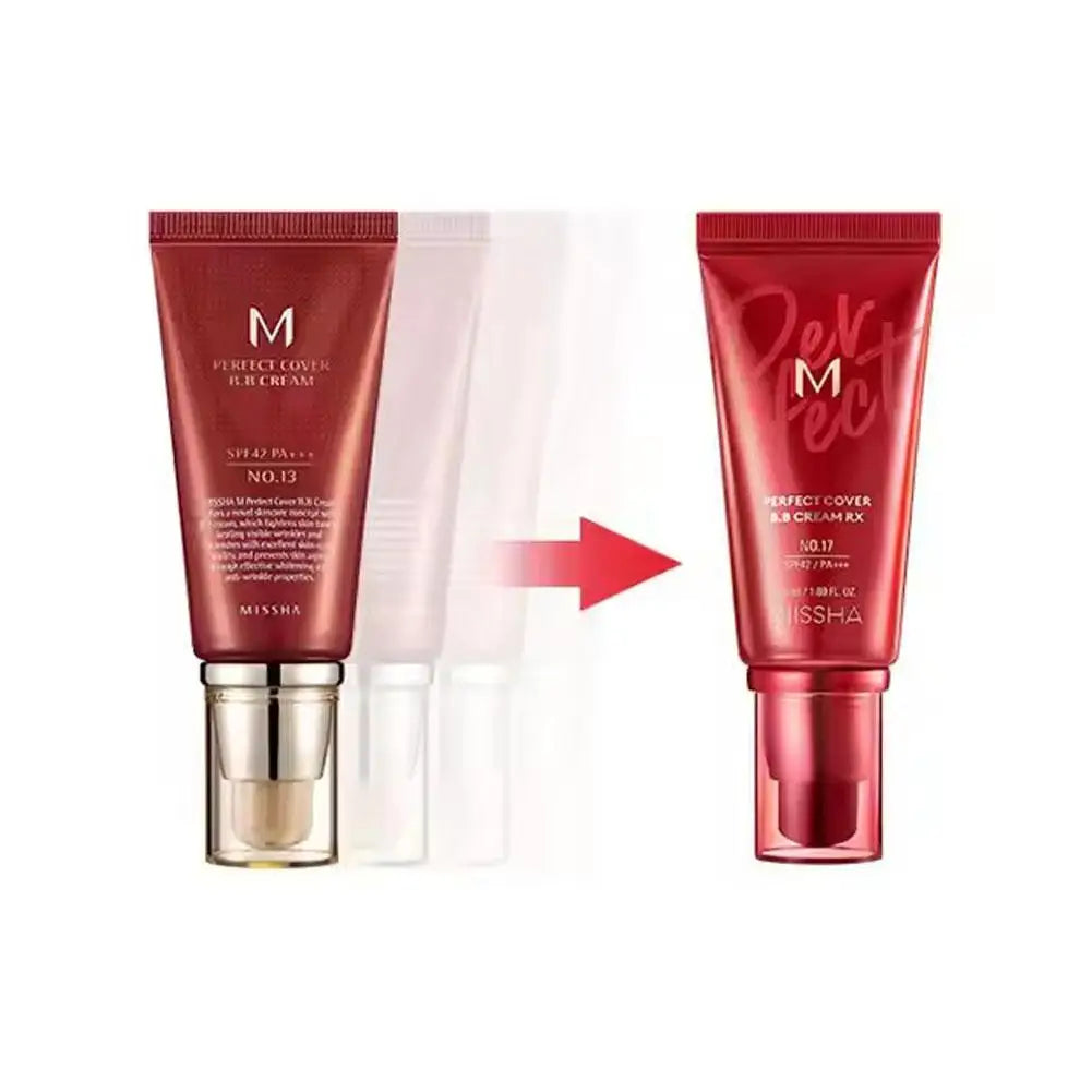 Sheromom's Original Korean Cosmetic BB Liquid Foundation Concealer Cream Facial Makeup Skin-Nourishing Waterproof Oil Control Long-lasting