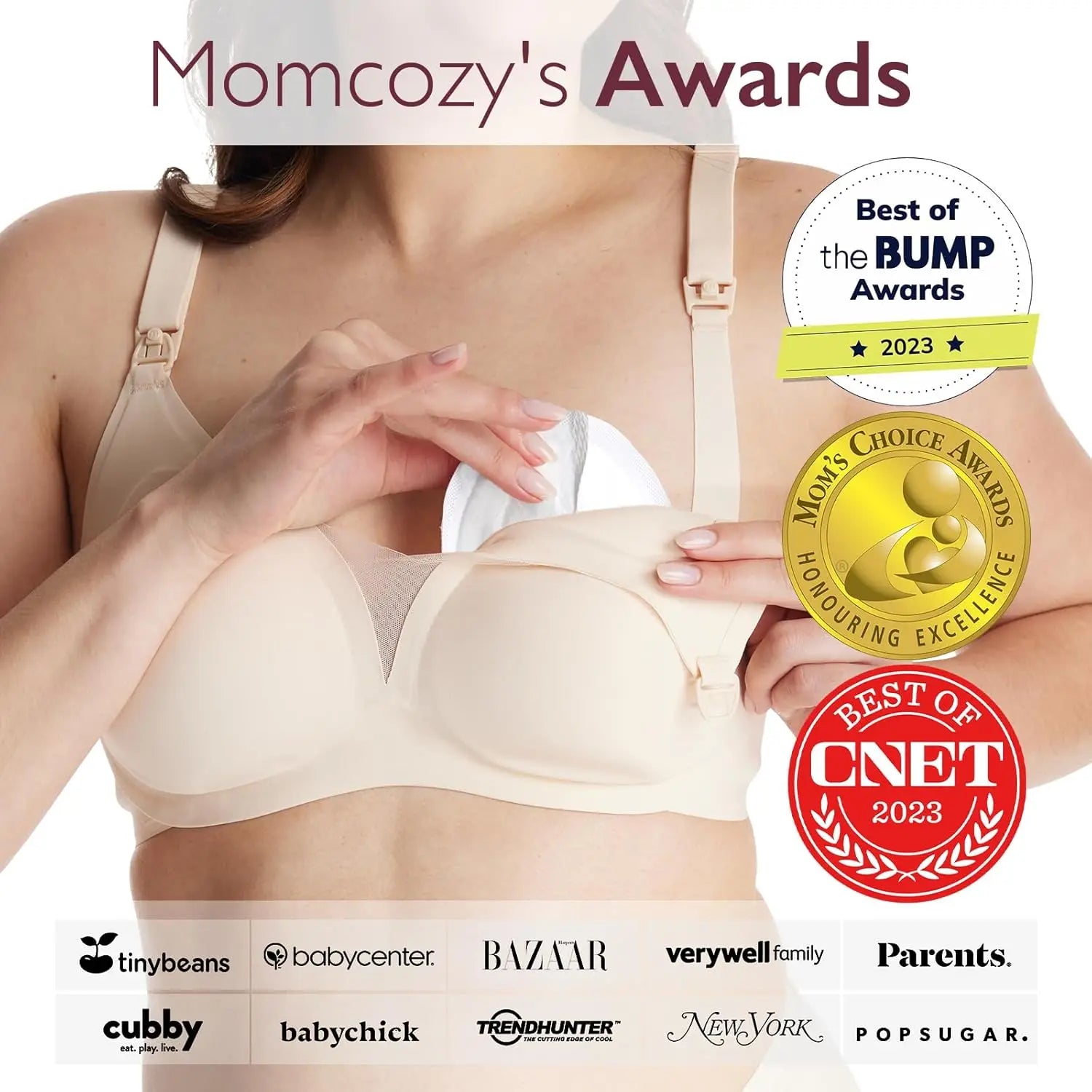 Sheromom's Mom Cozy Ultra-Thin Disposable Nursing Pads, Ultra-Absorbent and Breathable Portable Breast Pads for Mothers, Individually Packaged