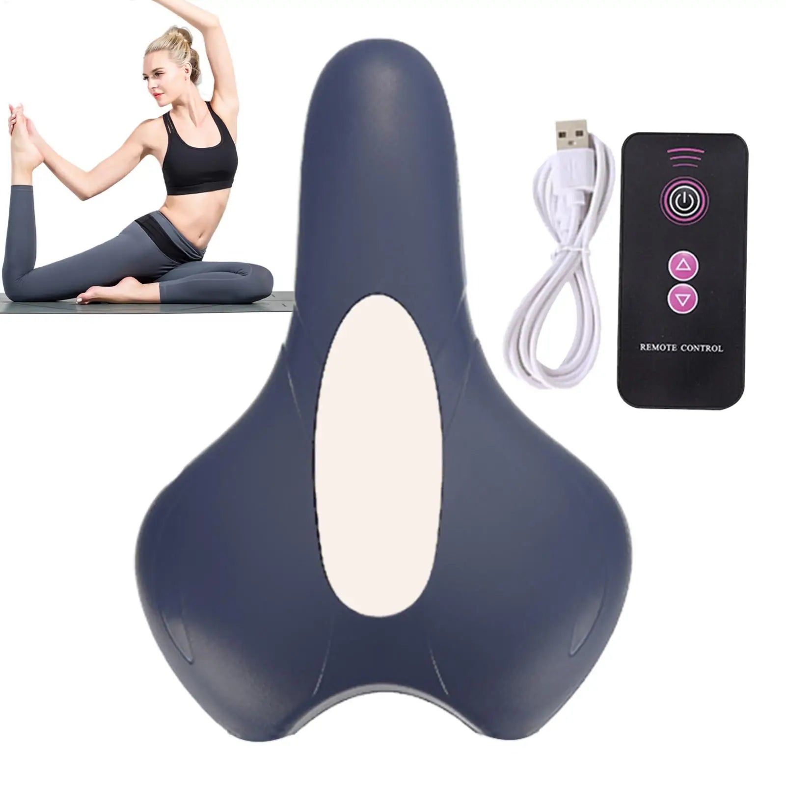 Sheromom's Pelvic Floor Trainer Remote Control Core Rehabilitation Exerciser Pelvic Floor Exerciser for Postpartum Recovery Childbirth