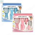 Sheromom's  5PCS/Set Baby Grooming Care Kit, Baby Nail & Hair Care Set with Brush & Clippers for Newborns, Bath & Grooming Essentials