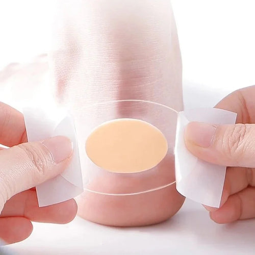 Sheromom's 20/30pcs Gel Grip Heel Protector Adhesive Foot Patches Blister Pads Heel Liner Shoes Stickers Plaster Foot Care Cushion