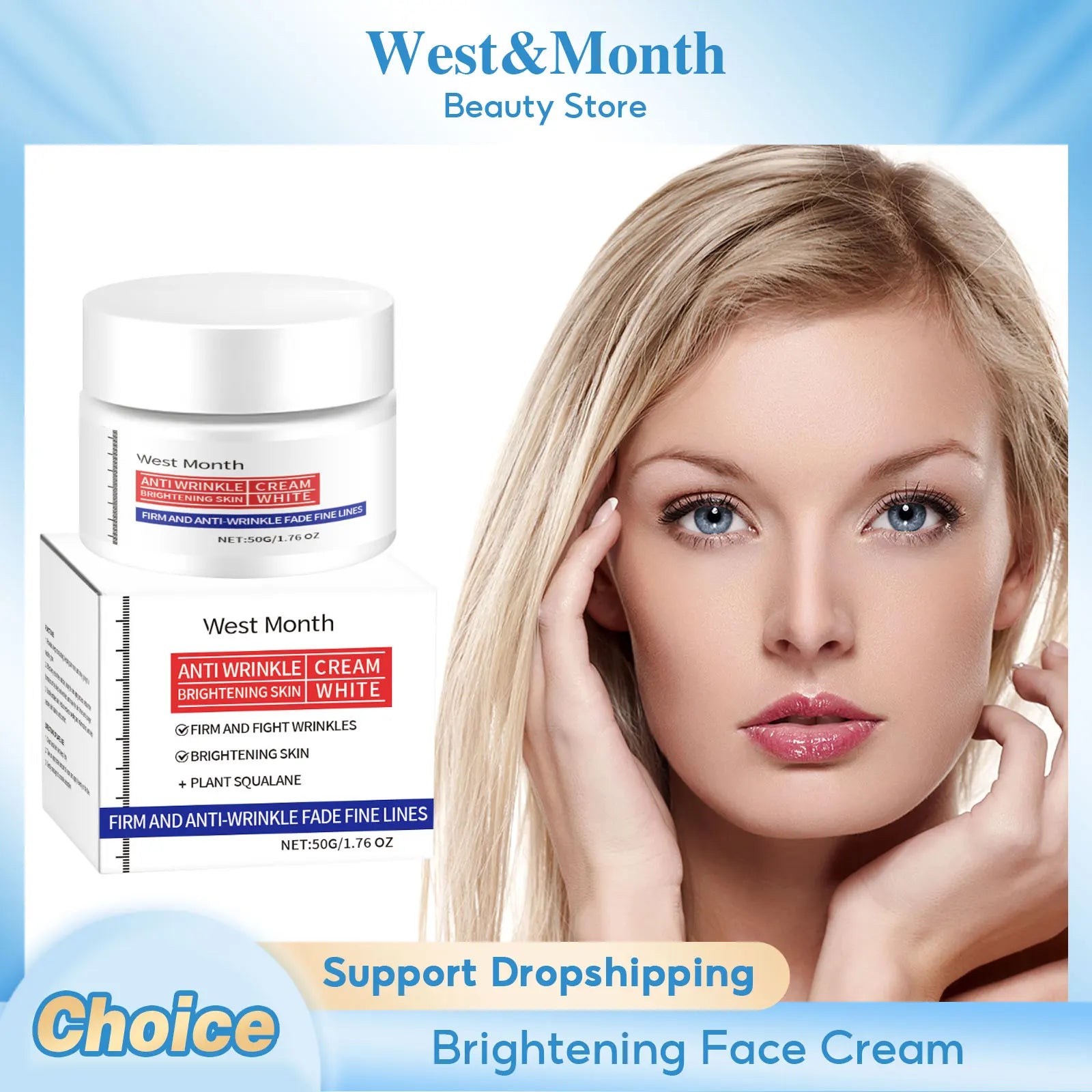 Sheromom's Brightening Face Cream Fade Blemish Glowing Moisturizing Firming Lightening Dark Rejuvenating Hydrating Korean Skin Care Product